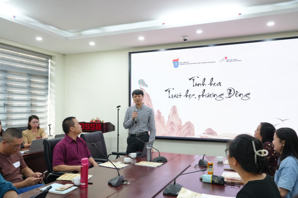 VNU-USSH khai giảng khoá học “Tinh hoa triết học phương Đông”: ứng dụng tinh hoa triết học trong quản trị doanh nghiệp