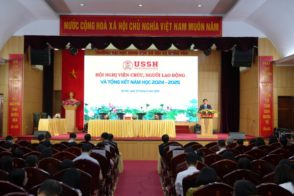 Trường Đại học Khoa học Xã hội và Nhân văn, ĐHQGHN: Tinh gọn - Đổi mới - Đoàn kết - Phát triển