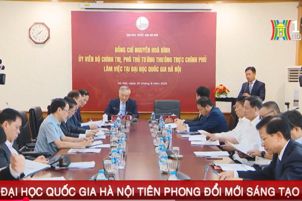 (TH Hà Nội) Đại học Quốc gia Hà Nội tiên phong đổi mới sáng tạo