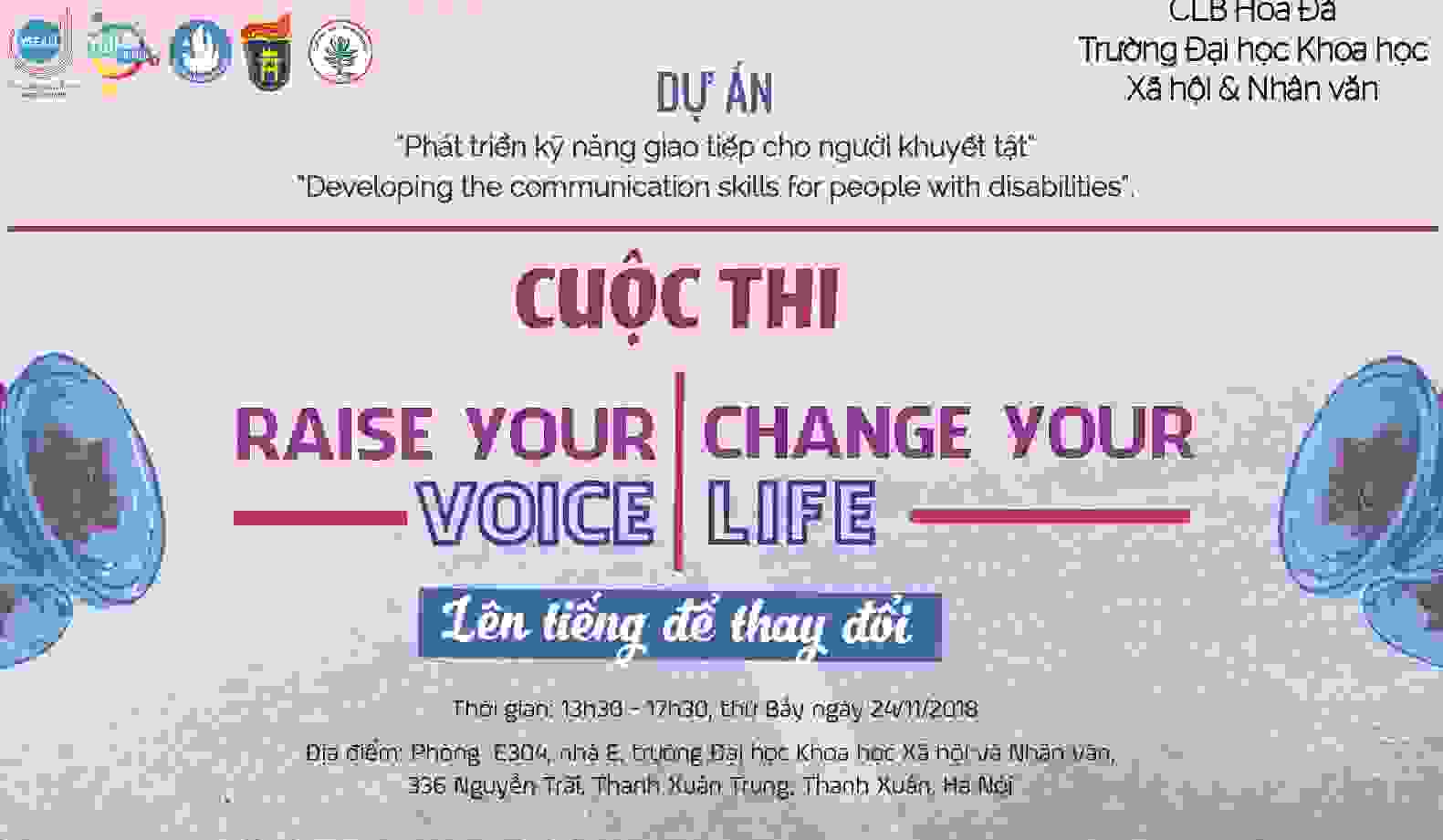 Đại sứ quán Mỹ tài trợ dự án “Phát triển kỹ năng giao tiếp cho người khuyết tật” của CLB Hoa Đá