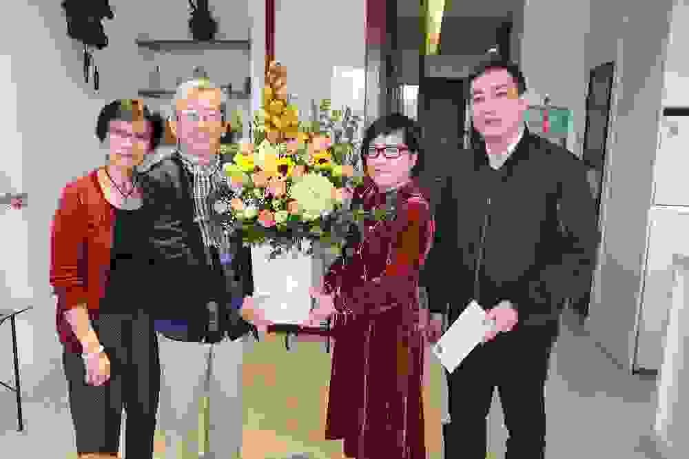 Phó Hiệu trưởng Trần Thị Minh Hòa chúc mừng các nhà giáo nhân ngày 20/11