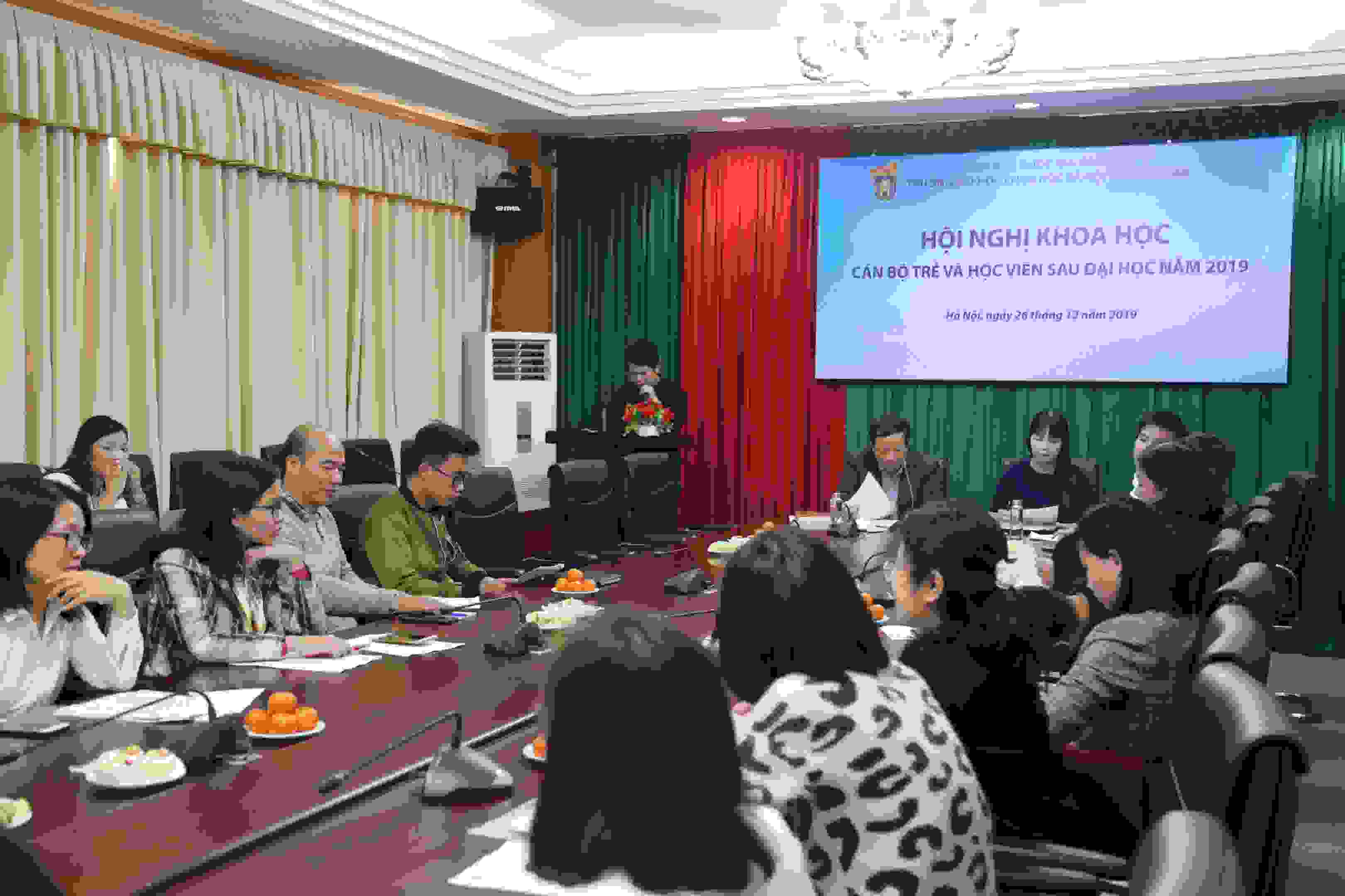Hội nghị Khoa học cán bộ trẻ và học viên sau đại học năm 2019