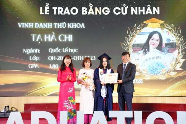 (SVVN) Thủ khoa Quốc tế học USSH: Danh hiệu là động lực, không phải đích đến