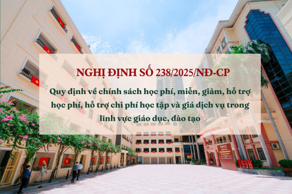 Nghị định Quy định về chính sách học phí, miễn, giảm, hỗ trợ học phí, hỗ trợ chi phí học tập và giá dịch vụ trong lĩnh vực giáo dục, đào tạo