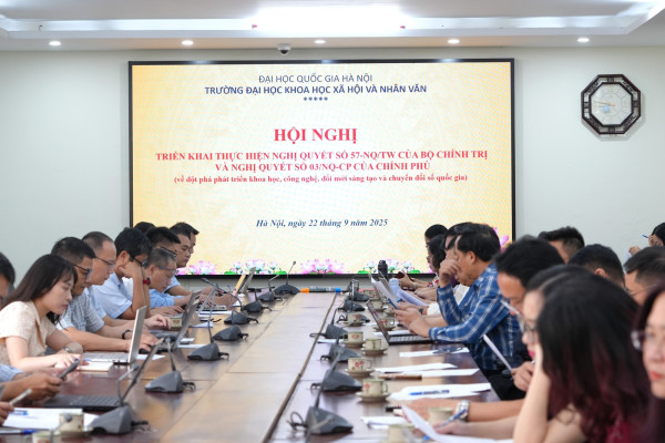 KHCN là mũi nhọn đột phá của Trường ĐH KHXH&NV trong việc khẳng định mô hình đại học nghiên cứu thông minh, sáng tạo, kiến quốc