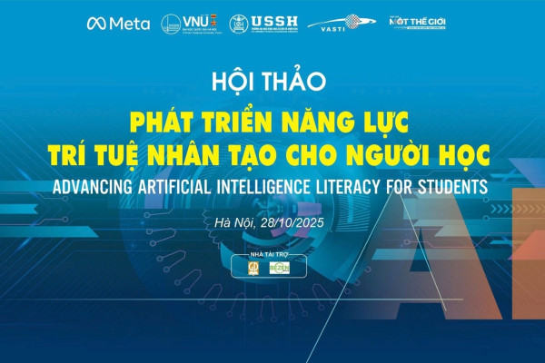 Thông cáo báo chí về Hội thảo "Phát triển năng lực Trí tuệ nhân tạo cho người học - Hướng tới một nền giáo dục đổi mới, sáng tạo và có trách nhiệm"