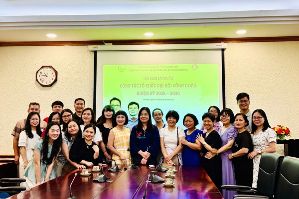 Tập huấn công tác tổ chức Đại hội Công đoàn nhiệm kỳ 2025 - 2030