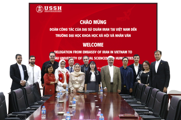 Trường ĐH KHXH&NV và Đại sứ quán Iran: Thúc đẩy giao lưu văn hoá và hợp tác học thuật