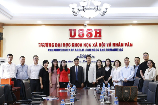 Trường ĐH KHXH&NV thúc đẩy hợp tác với KUVA ARTS CENTER (Hàn Quốc)
