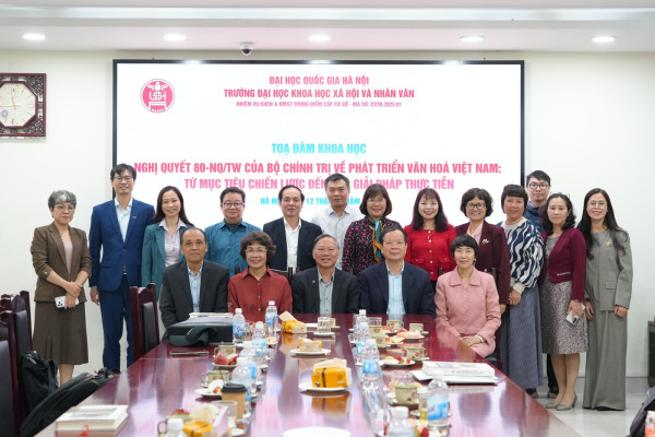 Tọa đàm khoa học về Nghị quyết 80-NQ/TW: Từ mục tiêu chiến lược đến các giải pháp phát triển văn hóa Việt Nam