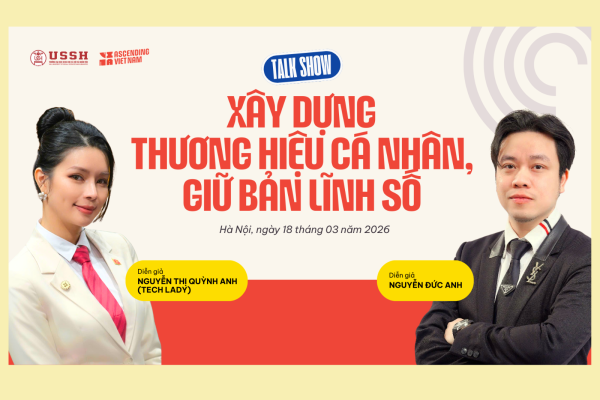 Talk show “Xây dựng thương hiệu cá nhân, giữ bản lĩnh số”