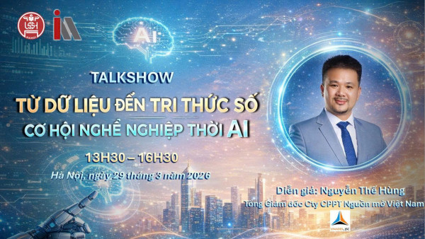 [Talkshow] Từ dữ liệu đến tri thức số, cơ hội nghề nghiệp thời AI: Mở ra góc nhìn mới về nghề nghiệp trong kỷ nguyên số