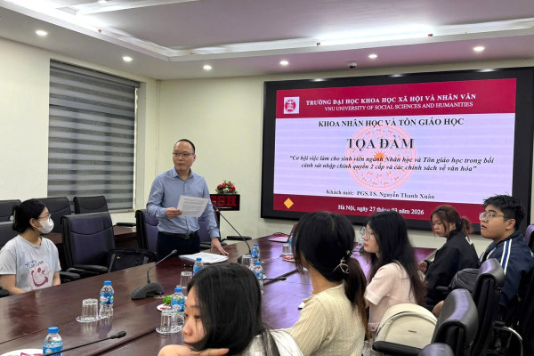 “Học Nhân học & Tôn giáo học ra trường làm gì?” - Đáp án từ góc nhìn của những người trong cuộc