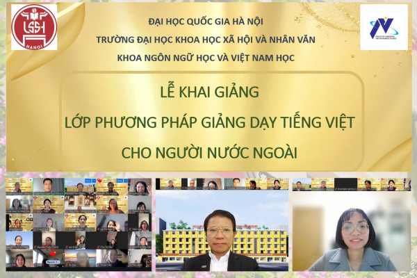 Trường ĐH KHXH&NV khai giảng lớp Phương pháp giảng dạy tiếng Việt cho người nước ngoài