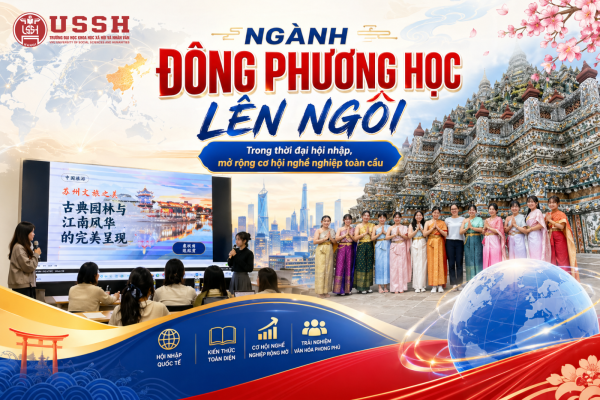 Ngành Đông phương học lên ngôi trong thời đại hội nhập, mở rộng cơ hội nghề nghiệp toàn cầu