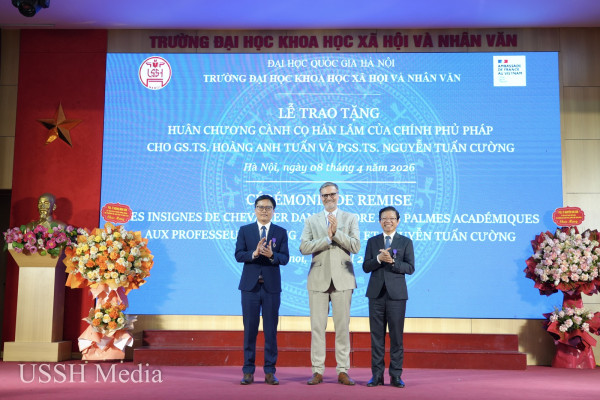 ​VNU-USSH: "Cái nôi" tự nhiên cho sự hợp tác khoa học và giáo dục Pháp - Việt
