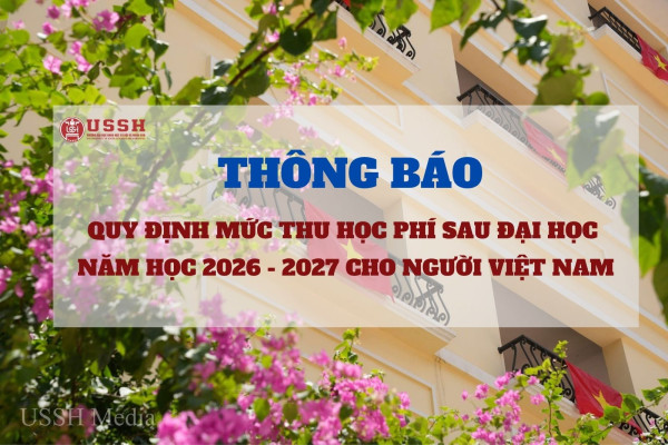 Quy định mức thu học phí sau đại học năm học 2026-2027 cho người Việt Nam