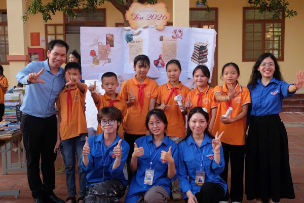Dự án Thư viện tình nguyện LÊN 2026: Chuyến đi của yêu thương