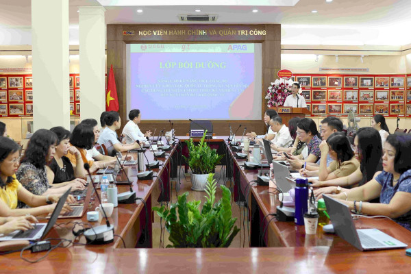 USSH và APAG hợp tác nâng cao năng lực công bố quốc tế trong kỷ nguyên AI