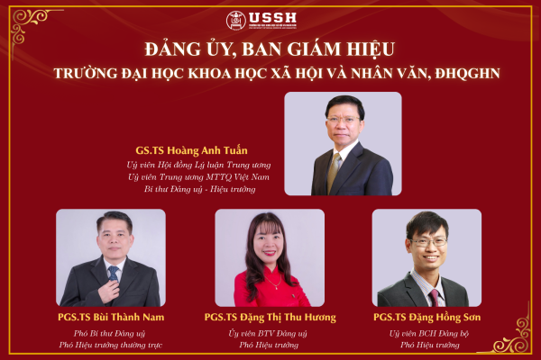 Kiện toàn nhân sự lãnh đạo Trường Đại học Khoa học Xã hội và Nhân văn, ĐHQGHN