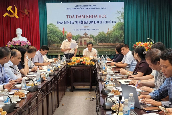 Trường ĐH KHXH&NV tham gia tư vấn xây dựng Báo cáo tóm tắt trình UNESCO xem xét đưa Khu di tích Cổ Loa vào Danh sách dự kiến Di sản thế giới