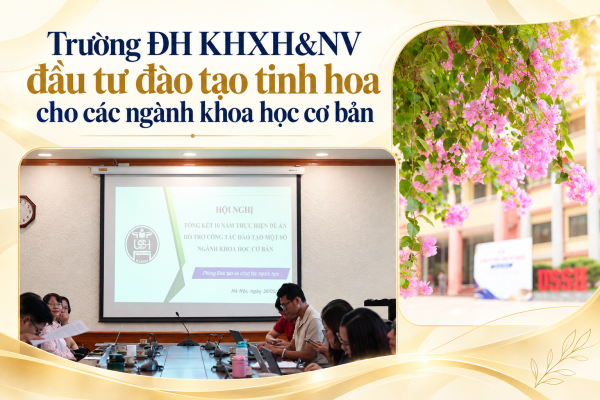 Trường ĐH KHXH&NV đầu tư đào tạo tinh hoa cho các ngành khoa học cơ bản