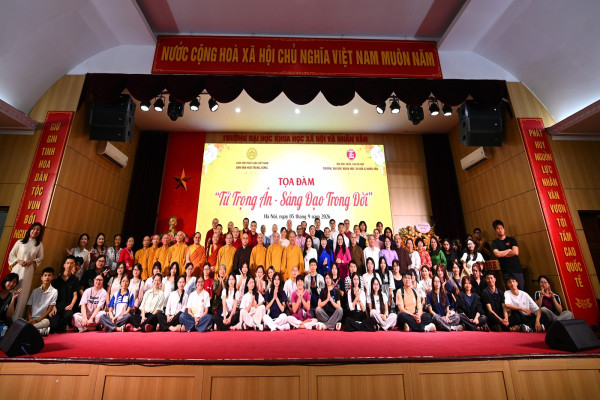 Bồi đắp giá trị đạo đức, văn hóa cho thế hệ trẻ với tọa đàm “Tứ trọng ân – Sáng đạo trong đời”