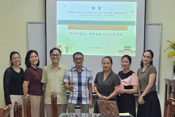 Hàn Quốc học ở khu vực miền Bắc Việt Nam: Chia sẻ và Phát triển