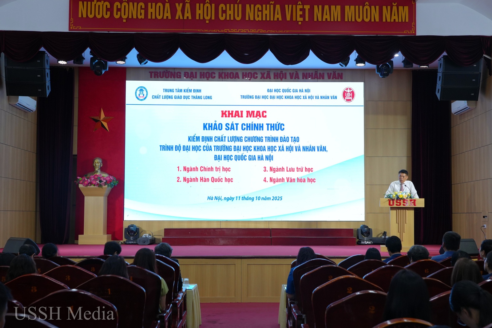 Trường ĐH KHXH&NV khảo sát chính thức đánh giá ngoài 04 chương trình đào tạo trình độ đại học