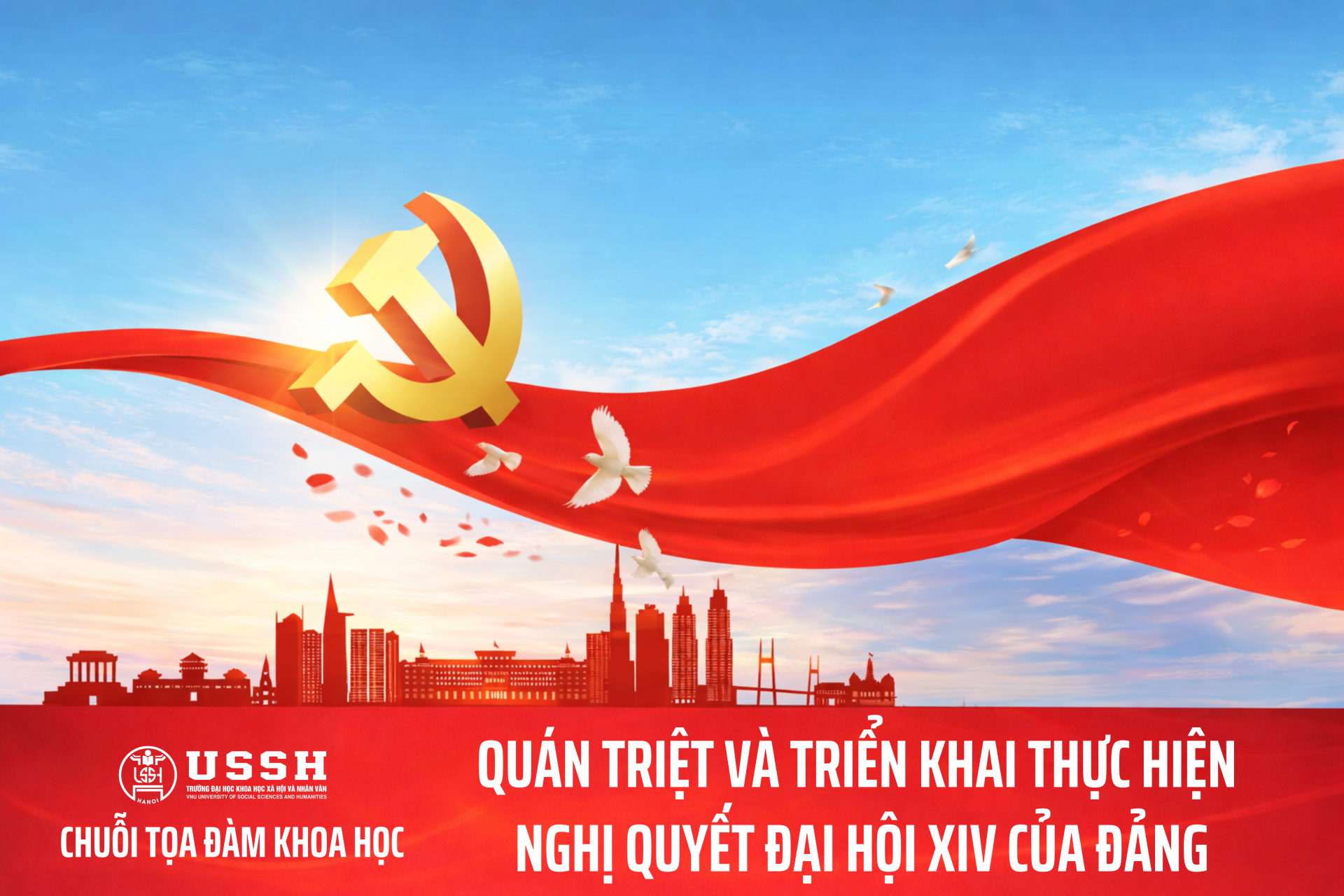 Chuỗi Tọa đàm khoa học Quán triệt và triển khai thực hiện Nghị quyết Đại hội XIV của Đảng