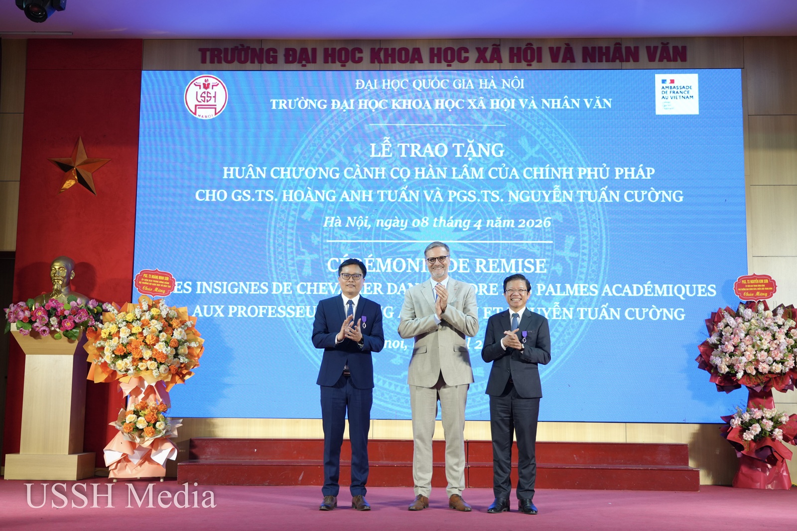 ​VNU-USSH: "Cái nôi" tự nhiên cho sự hợp tác khoa học và giáo dục Pháp - Việt