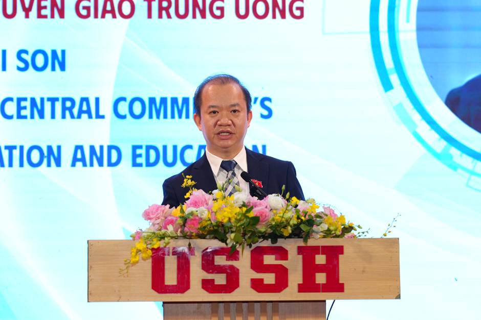 PGS.TS Bùi Hoài Sơn, Phó Trưởng ban Tuyên giáo Trung ương