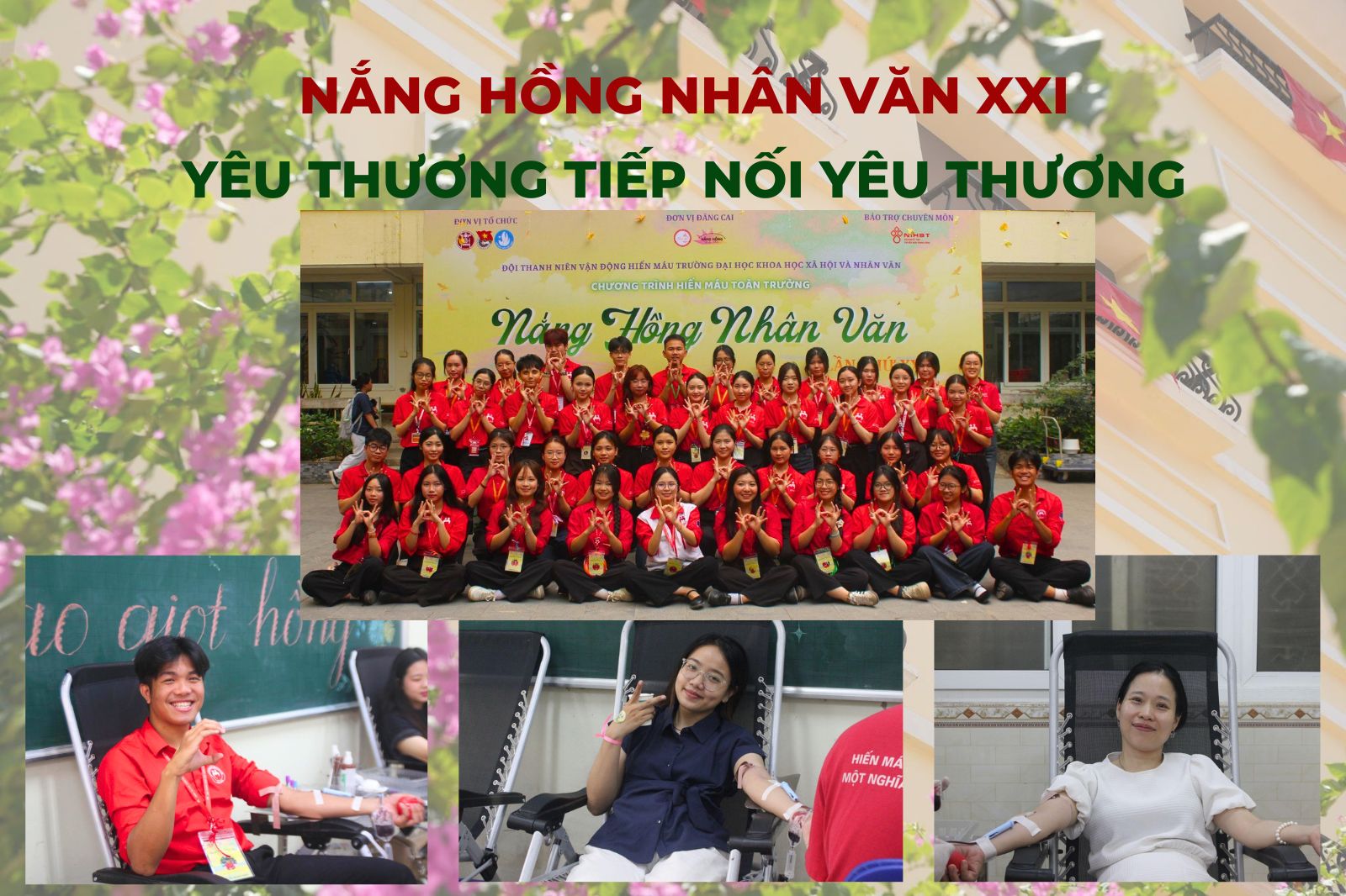 Nắng Hồng Nhân Văn XXI: Yêu thương tiếp nối yêu thương